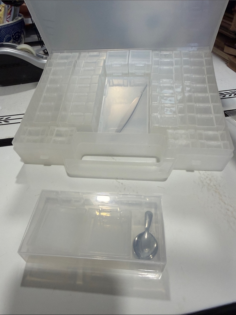 Bead Organizer with Removable Compartments